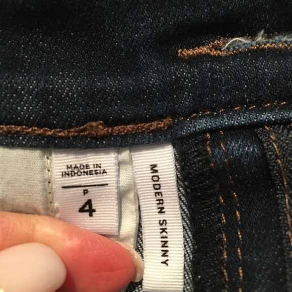 Loft Dark Wash Jeans - Picture 3 of 4